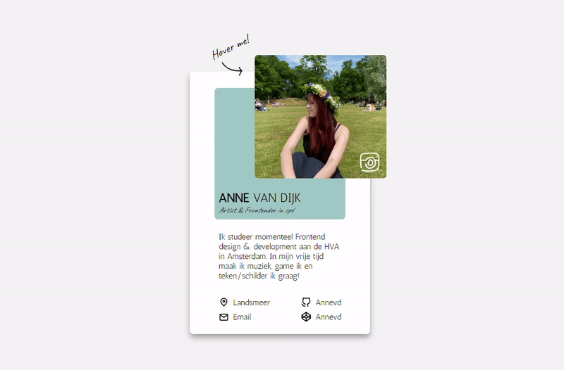 Profile Card V1 Demo