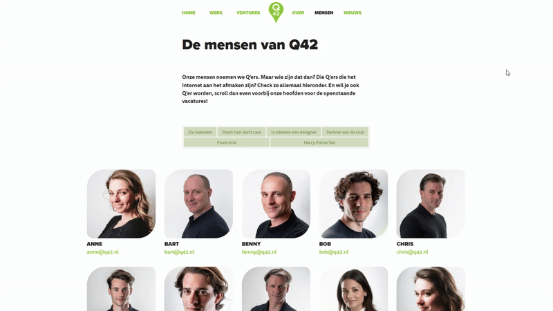 Q42 Website Demo